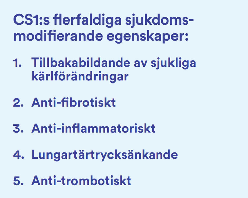 Potential i sjukdomar med stora behov